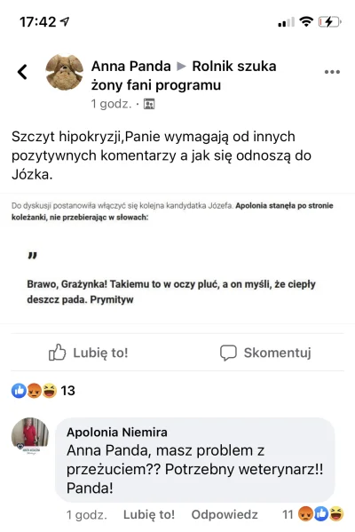 lenamilena - Błagam, niech ktoś odetnie Apolonii internet, bo za chwilę biednej emery...