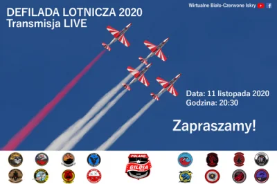 GildiaOrg - Zapraszamy na Wirtualne Lotnicze Święto Niepodległości 2020, transmisja j...