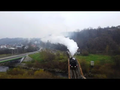 gabrally - Kolejny lot szkoleniowy, tym razem dość trudny teren - pościg za pociągiem...