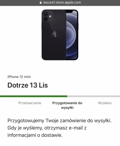 tddz - Mirki, czy iphone 12/12 pro zamówione z apple.com dotarły w premierę bez opóźn...