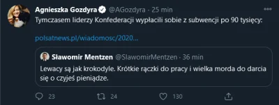 szasznik - Ale Gozdi zaorała Sławka xD

#mentzen #konfederacja #neuropa #bekazprawa...