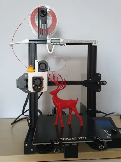 profaza - Świąteczne drukowanie czas zacząć!
#druk3d #ender3 #swieta