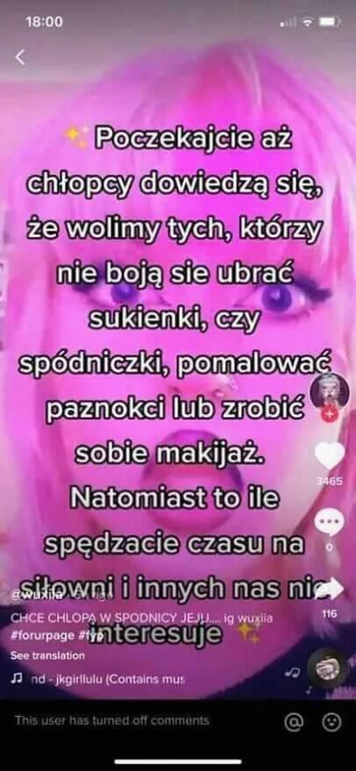 I.....o - Ok Julka. 
Już widzę jak masz ślimaka na widok zniewiescialego chłopca w s...