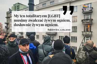 G.....5 - Bąkiewicz wprost wzywał do podpaleń wymierzonych w osoby LGBT. Dlaczego pró...