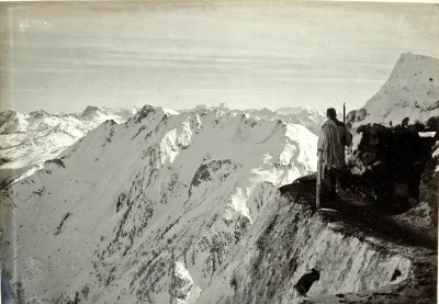 myrmekochoria - Austro - Węgierski żołnierz w Alpach podczas I wojny światowej.

#s...