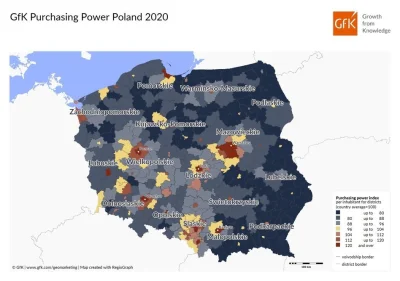 SurowyOjciec - Siła nabywcza poszczególnych regionów w #polska

#gospodarka #silana...