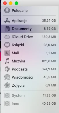 deliryk - #macbook #apple
Nie mogę pobrać aktualizacji bo mam za mało miejsca na dys...