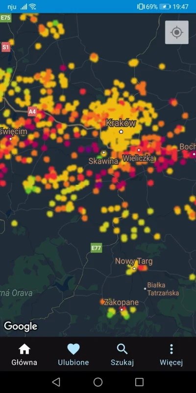 Speleo84 - Zaczyna się #smog w #malopolska. Pocieszające jest to że zakaz palenia węg...