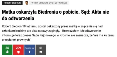 r.....5 - Ja bym się cieszył jakby powstał plac matki i ofiary Roberta Biedronia