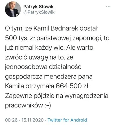Mateusz - https://twitter.com/patrykslowik/status/1327754787572633600?s=21