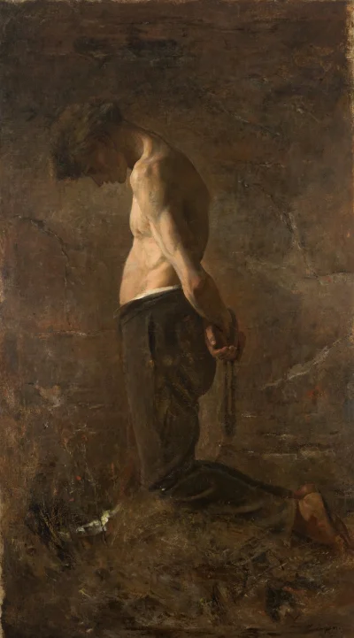 UrbanNaszPan - Kneeling Convict (1878)
László Mednyánszky

#art #sztuka #malarstwo...