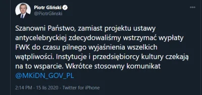 palodisko - Cofneli wypłaty XD 

https://twitter.com/PiotrGlinski/status/1327963186...