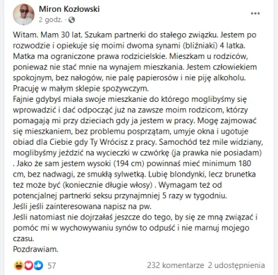 CentrumPrawMezczyzn - Jeden z naszych zrobił prowokację i udostępnił ten post na grup...