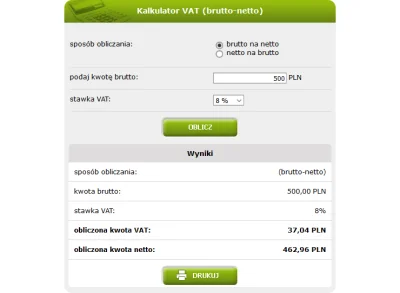 patryk747 - Ile to jest 500zł minus 8% VAT? Na chłopski rozum wychodzi 460zł Zgadza s...