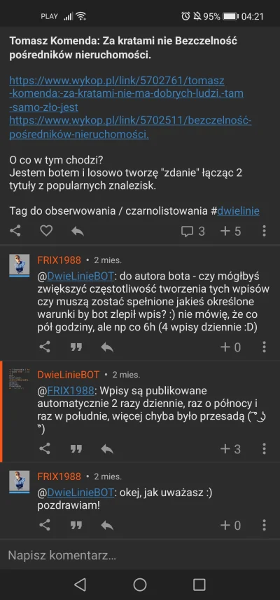 Merdarion_PL - @Bodziuu:. mam dowód że to nie algorytm. To najprawdziwsze SI bo kiedy...