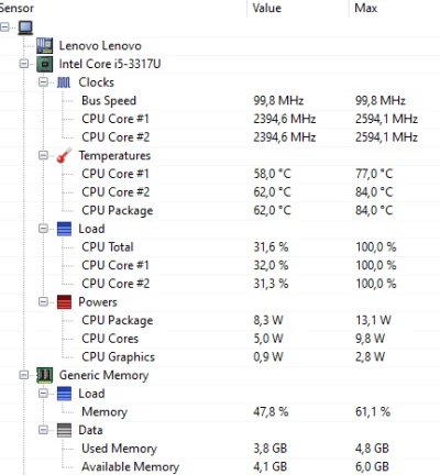 janek_ - Jaka powinna być temperatura pracy procesora w moim laptopie?
Mam siedmiole...