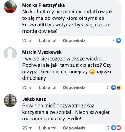 lennyface - Nigdy nie czytam komci na fb ale pod jego oświadczeniem dobry festiwal. 
...