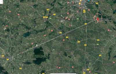 adammaster36 - @Bartezzz92: jechałem dzisiaj do Wrocławia i już z 45km było widać.