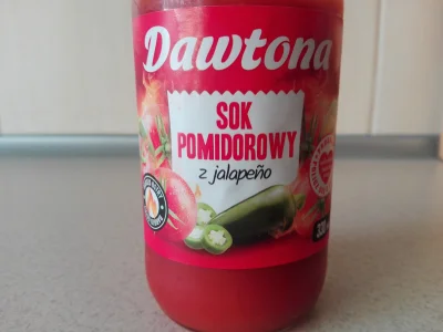 Sandrinia - Ale ostry (ʘ‿ʘ)
#sokpomidorowy #jalapeno #biedronka