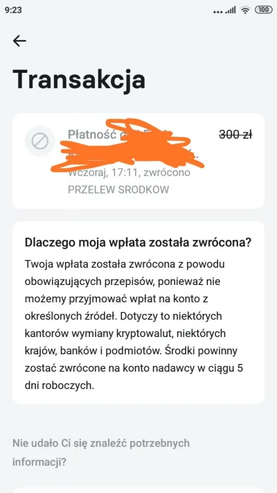 jaco666b - Cześć. Mój kolega zakłada konto revolut i przy próbie przelania hajsu na t...