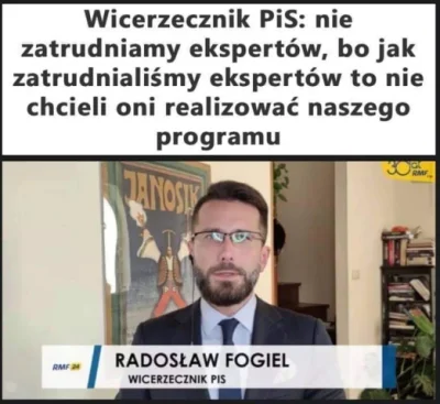 Herubin - @blaxxon: To były te czasy gdzie w rządzie PiS byli ci źli eksperci, którzy...