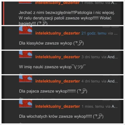 FELIX90 - @intelektualny_dezerter: ty masz jakiś inny tekst niż „zawsze wykop” obojęt...