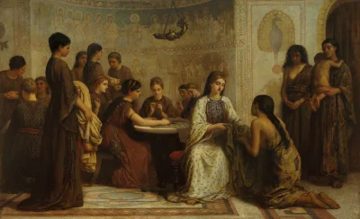 UrbanNaszPan - A Dorcas Meeting in the 6th Century (1877)
Edwin Long

#art #sztuka...