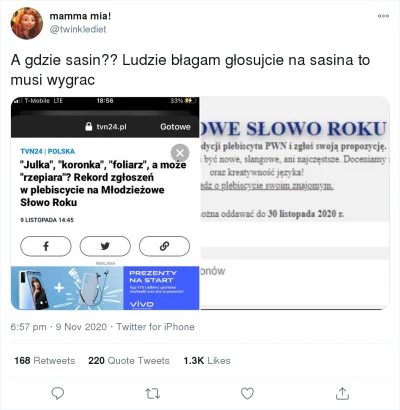 RoMaN_MiKLaS - mobilizacja mirki!
julki chcą przepchnąć sasina jako młodzieżowe słow...