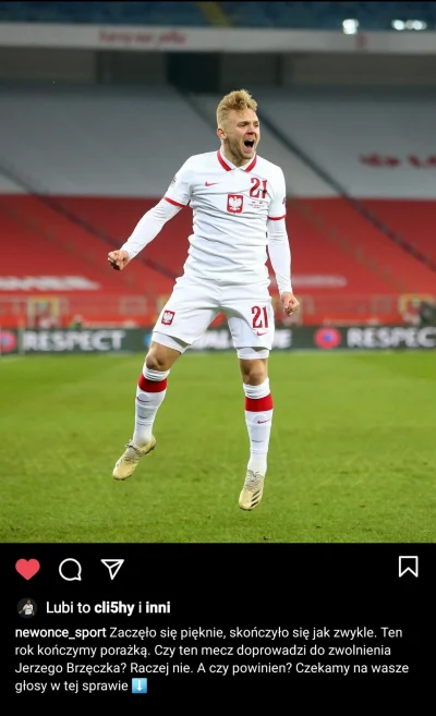 K.....J - Za chwilę kolejna afera...
Mateusz Klich lajkuje post dyskusyjny o zwolnien...