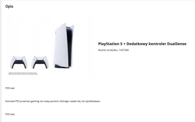 CzorneLiscie - > https://allegro.pl/oferta/playstation-5-dodatkowy-kontroler-dualsens...