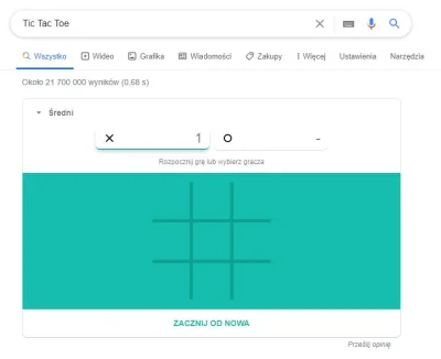 pogop - Wpisuję w google Tic Tac Toe, żeby sprawdzić co to za zespół muzyczny, wtem g...