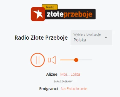 Imperator_Wladek - MAMY WSPARCIE OD RADIA ZŁOTE PRZEBOJE
https://radiospis.pl/wykona...