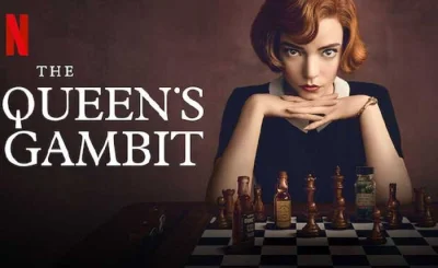 KingRagnar - tytuł: **Gambit królowej ( The Queen's Gambit ) 
liczba odc.: 7 (7/sezo...