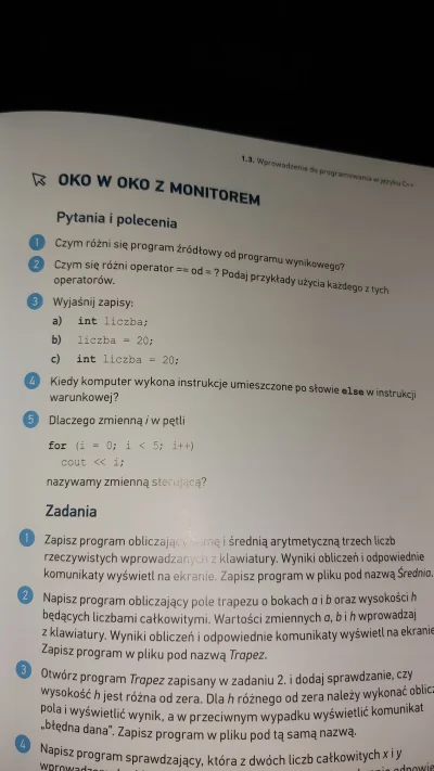 kannabinoid - Pomoże ktoś z zadaniem 1-3 #programowanie #c++ #informatyka #komputer