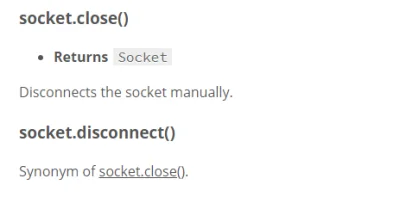 Dzony_Rokstar - mirki piszące w JS, wie ktośczy metoda socket.close() modułu socket.i...