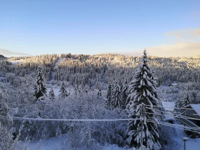 indeeed - @norskviking okolice Orkanger wczoraj rano, tak nas zasypało, że strach wyj...