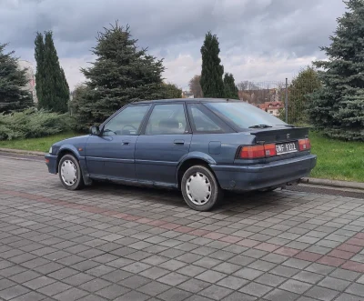 shroon - Honda Concerto #carspotting #honda #czarneblachy