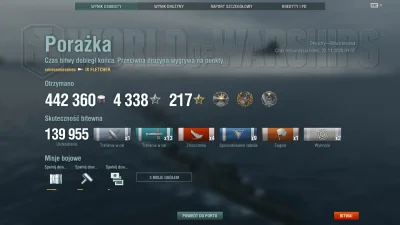 Yossarian82 - #wows #worldofwarships Mój najlepszy wynik na Fleczerku, polecam tego w...