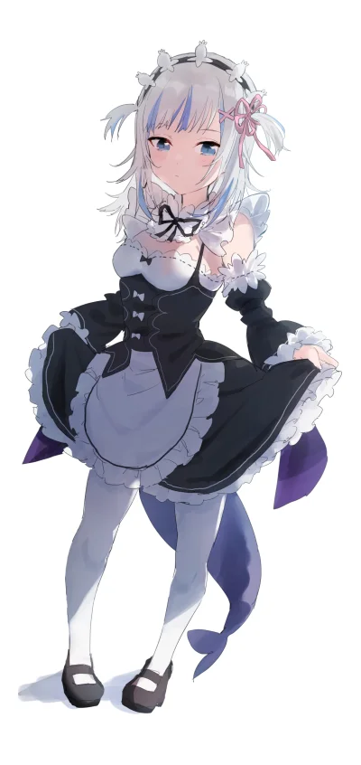 WebsterBolek - #hololive #anime #randomanimeshit #virtualyoutuber #gawrgura #maid