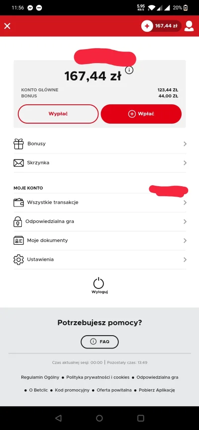 bartas009 - O co chodzi z tym bonusem ? Mogę już wypłacić jakieś środki z konta czy m...