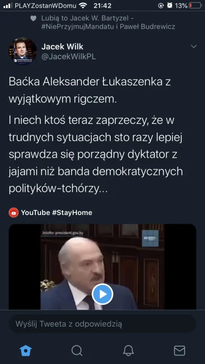 EmDeCe - Jacek Wilk

17 godz. ·

Nie dajmy się zwariować.

Nie dajmy się podzie...