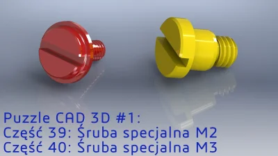 InzynierProgramista - Dwie śrubki w SolidWorksie - ostatnie detale układanki w serii ...