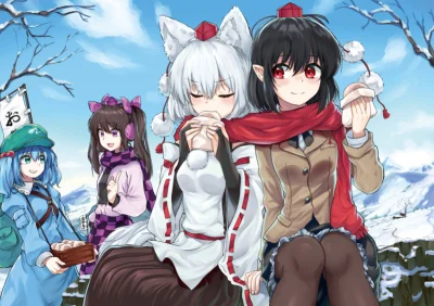 Streiter - #randomanimeshit #anime #touhou #ayashameimaru #momijiinubashiri #hatatehi...