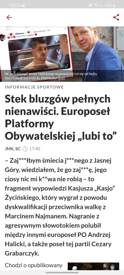 dt80dr125 - Już jest na Tvp info #famemma #polityka #najman #bekazpo