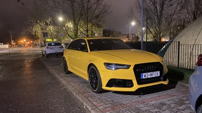 Brajanusz_hejterowy - no i na koniec jakieś ładnie, żółte Audi
