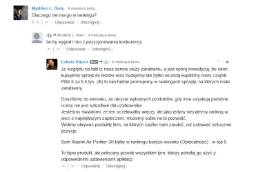 WujekRada - Miałem kupić oczyszczacz #klatra, bo wygrywa w największym polskim rankin...