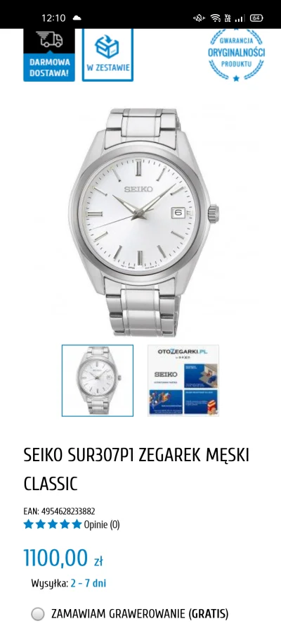 UnderThePressure - Szkoda, że ten Seiko nie jest w automacie
 ( ͡° ʖ̯ ͡°) #seiko #zeg...