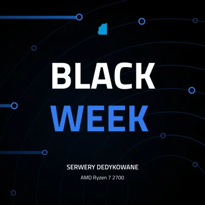 Skynode - Black Week w Skynode 
Nie przegap szansy na zakup serwera dedykowanego:
A...