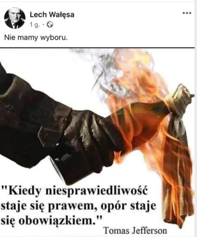 Smutny_procesorr - Towarzysz Wałęsa wzywa do broni
#bekazprawakow #bekazlewactwa #le...