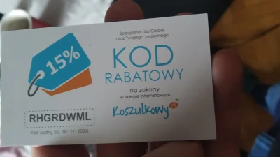 k.....l - Kodzik rabatowy do koszulkowy.pl 15proc
#koszulki #rozdajo #koszulkowy